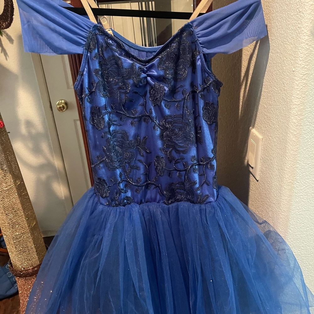 Weissman Royal Blue Kids Dance Costume